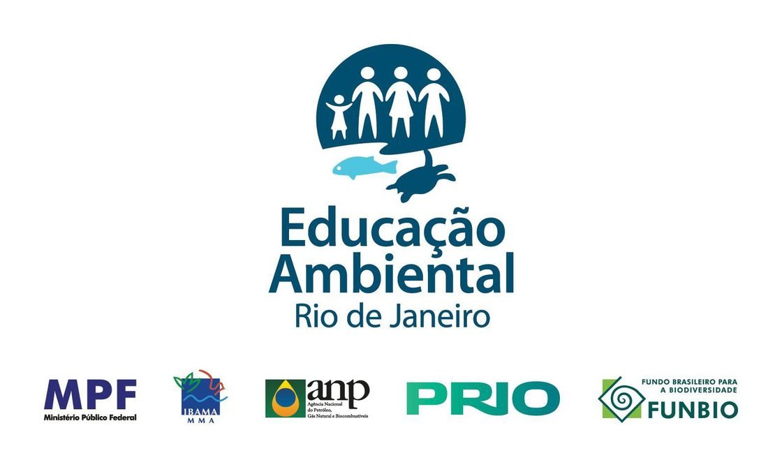 Marca Educação Ambiental Rio de Janeiro e instituições apoiadoras, conforme documento de referência