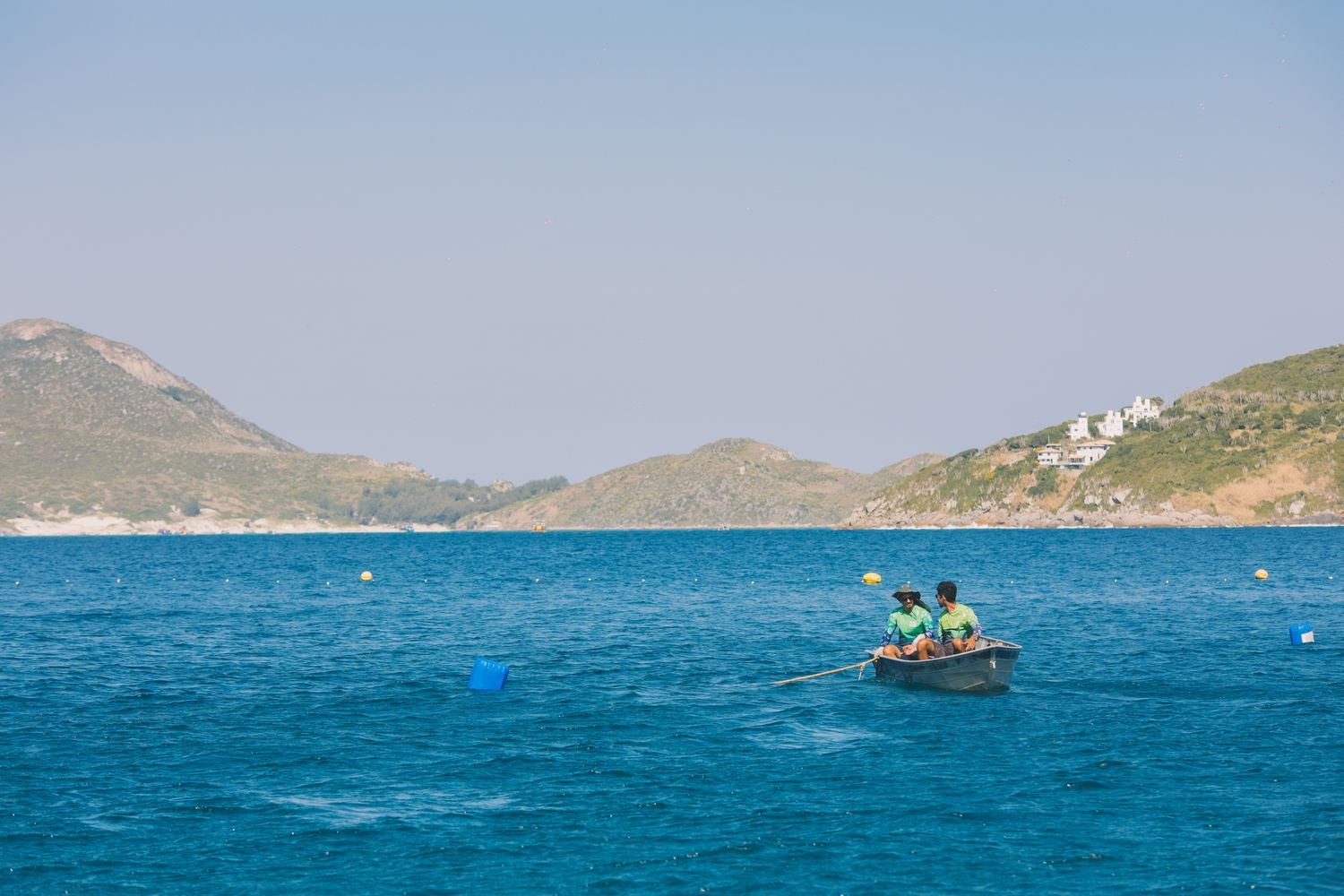 Atuação em campo no mar de Arraial do Cabo