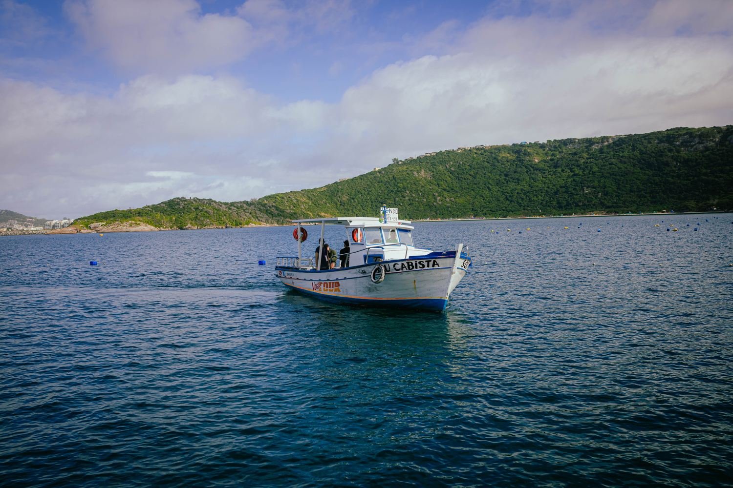 Embarcação em Arraial do Cabo